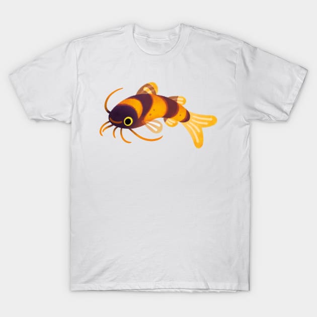 Bumblebee catfish T-Shirt by pikaole